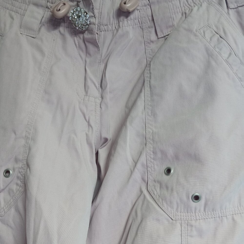 Dusty pink cargo pants - Picture 7 of 10